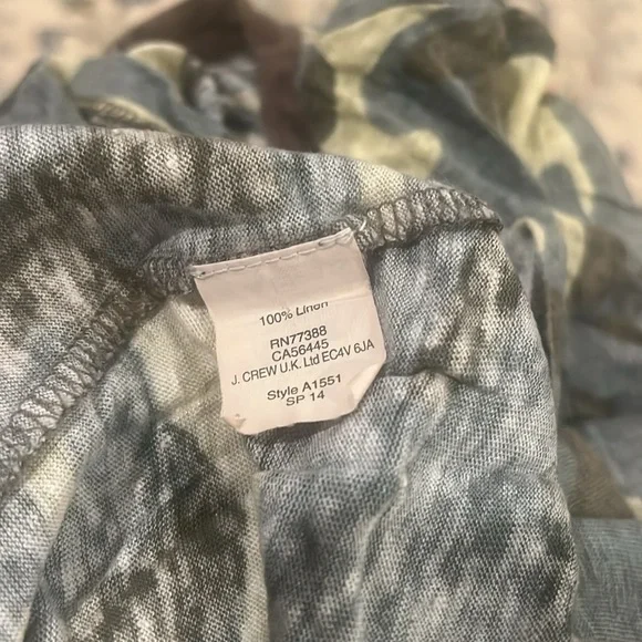 Madewell linen camo tee - Picture 7 of 7